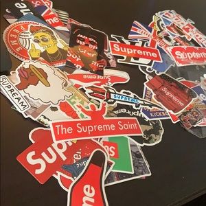 Supreme stickers